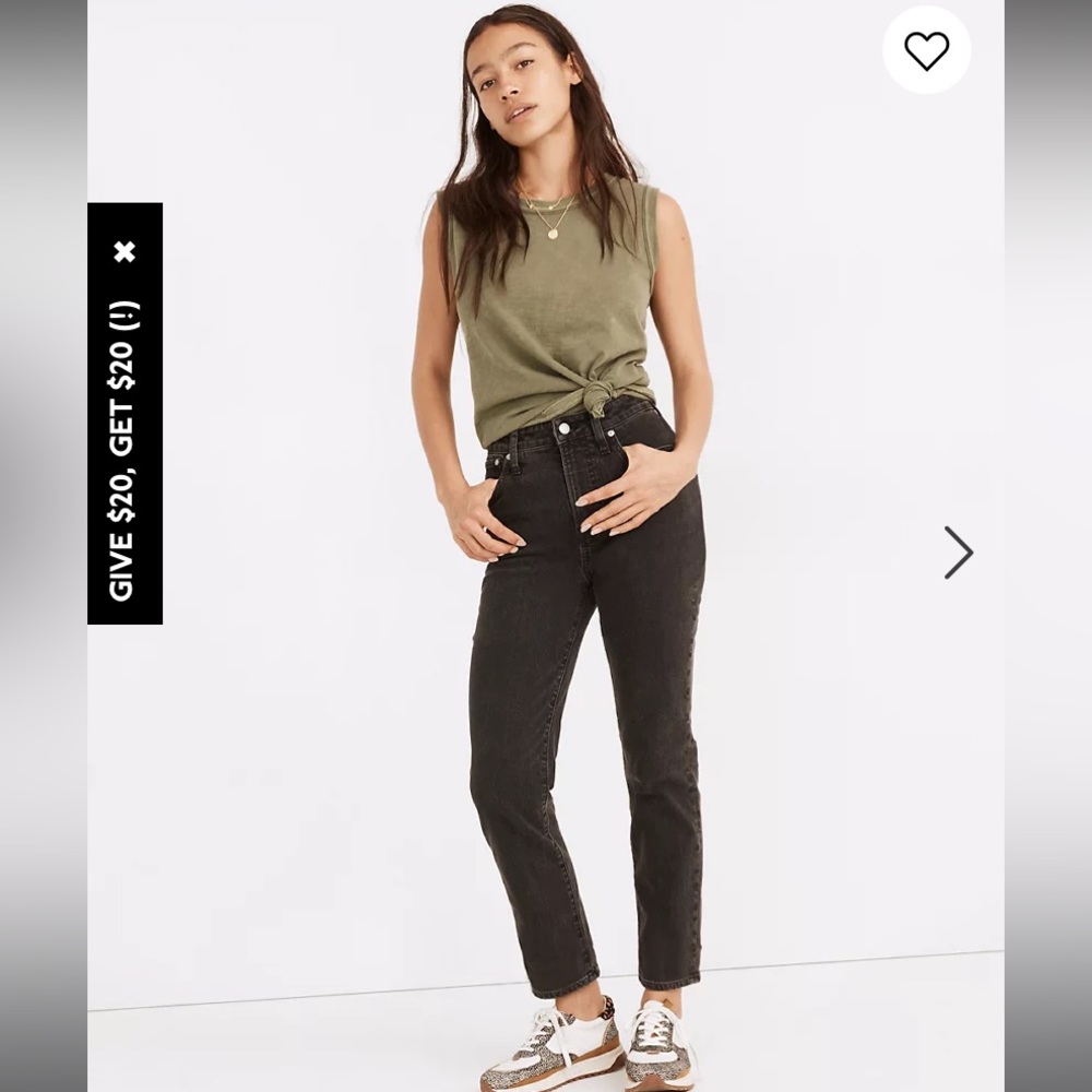 Madewell Curvy Perfect Vintage Jeans in Lunar Wash